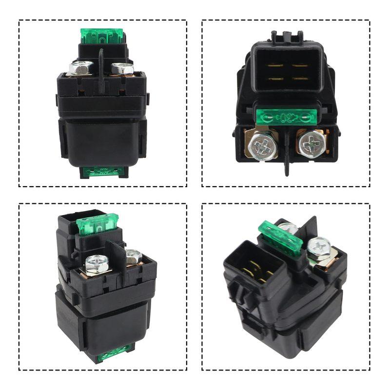 Starter Motor and Relay for Suzuki 31100-32E00 31100-32E01, for Arctic Cat 3545-001 3545-014, 18865