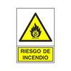 DUVER - SEÑAL 319 PLAST.345x245''RIESGO INCENDIO''