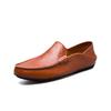Men's Casual Shoes Loafers Slip On Man Flats Comfortable Male Driving Leather Shoes