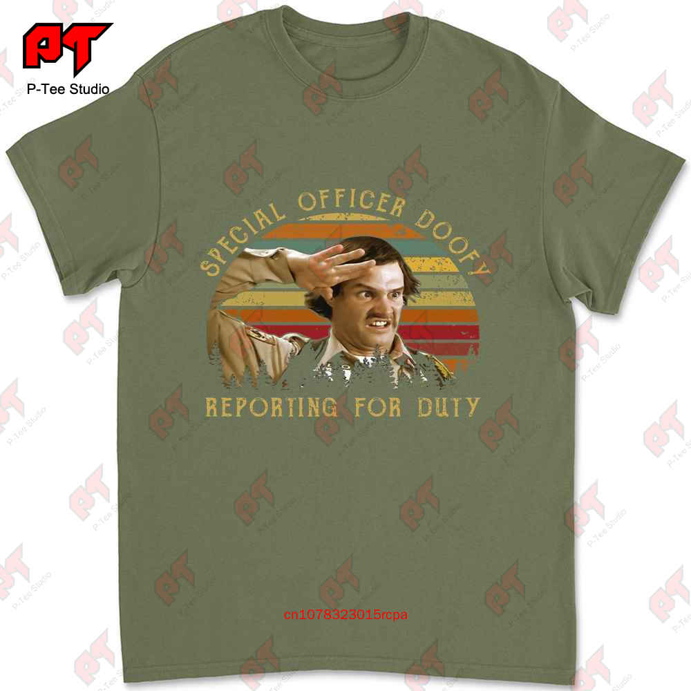 Special Officer Doofy Dave Sheridan Scary Movie T-shirt SBVC