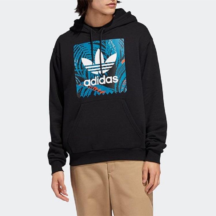 Adidas Originals Trefoil Hoodie Мужские толстовки черные EC7320