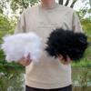 1M Soft Turkey Feathers Trim Fringe 8-10cm White Marabou Feather for DIY Sewing Clothes Ribbons Wedding Party Dress Decoration