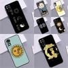 Художественный чехол 'Солнце и Луна' для Xiaomi Redmi Note 13 14 Pro 9 10 11 12 Pro 10S 11S 12S Redmi 13C 10C 12C 14C Чехол