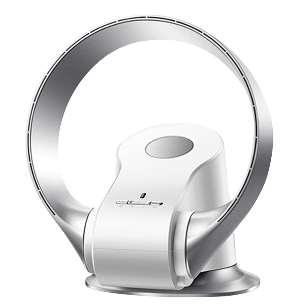 Вентилятор Bladeless Fan 9 Speed Wide-Angle Wall Mount Small Desktop Fan with Remote Control