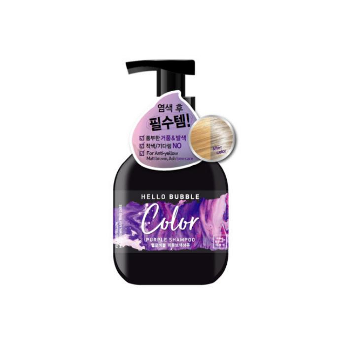 Mise En Scene HELLO BUBBLE COLOR ШАМПУНЬ 400мл (Розовый, Фиолетовый) 2type