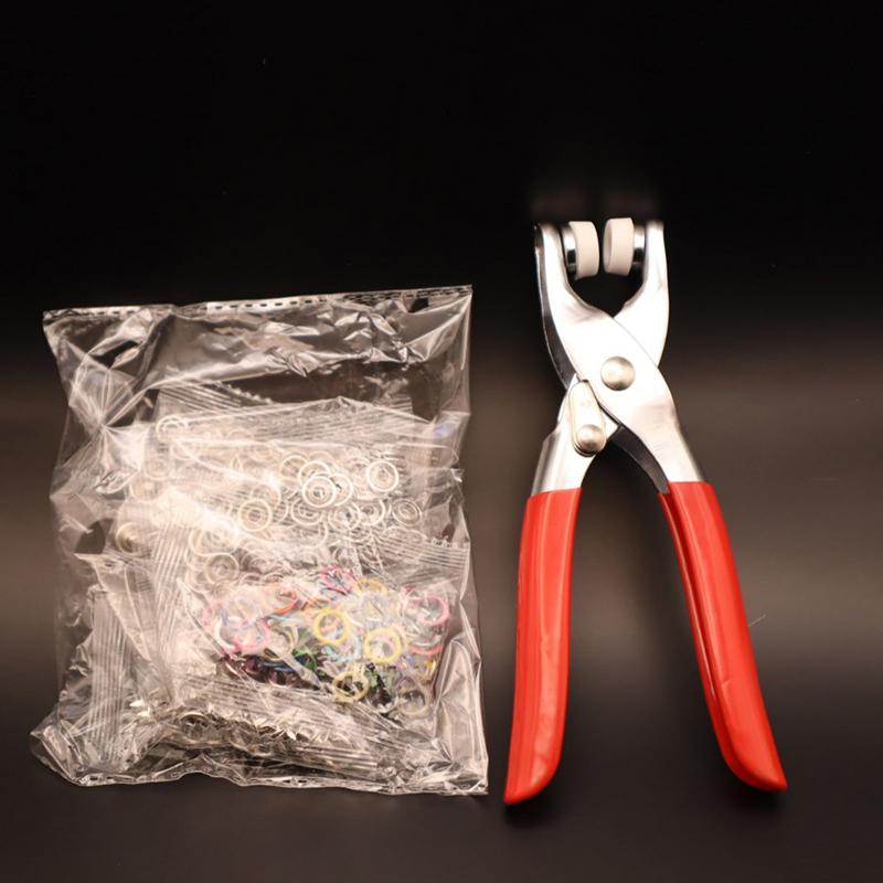 Инструмент плоскогубцы + 50/100 набор металлических швейных пуговиц полые сплошные пятилапчатые пряжки металлические кнопки для установки одежды Diy Craft