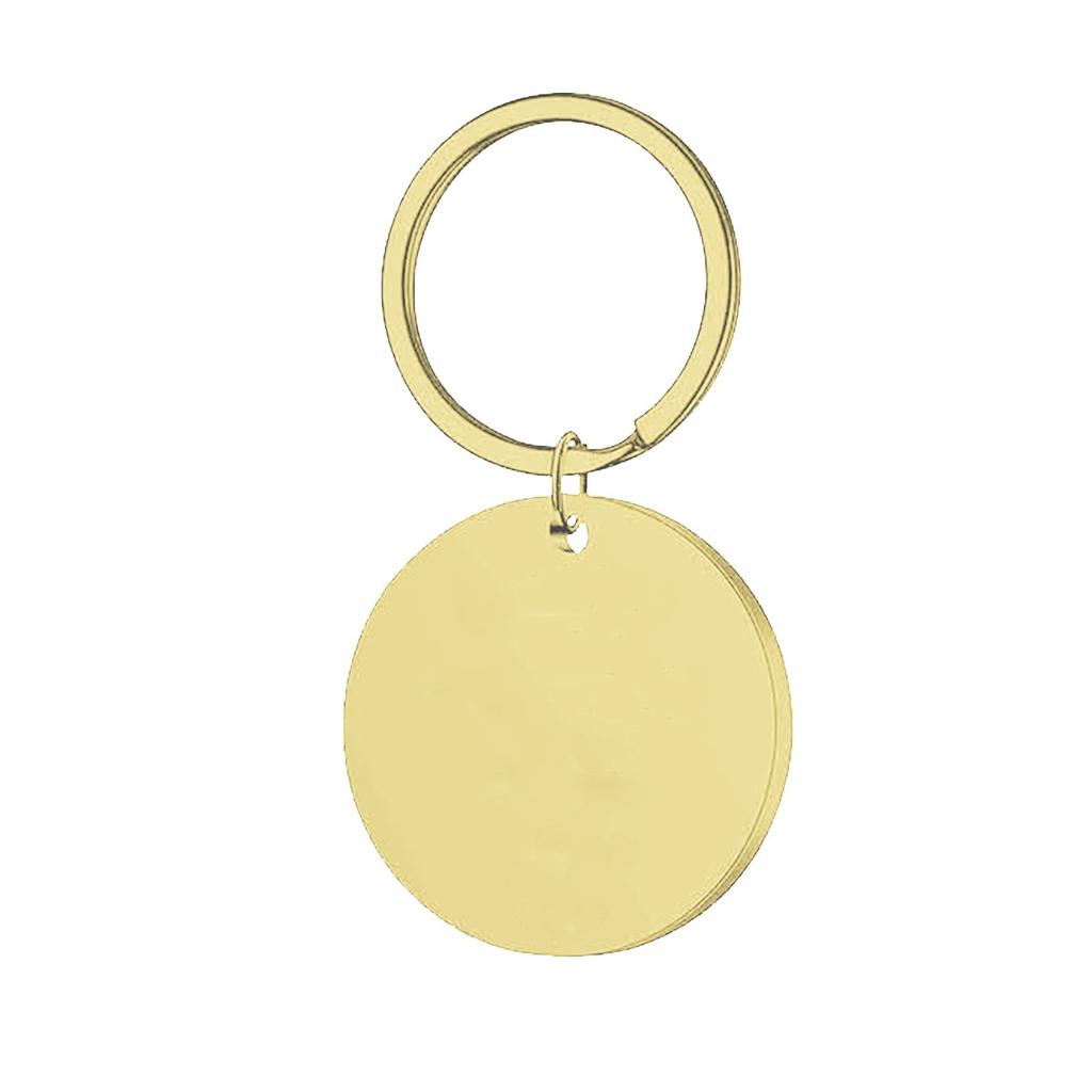 Брелок-подвеска из нержавеющей стали, праздничный подарок, небольшой подарок, металлический брелок с гравировкой