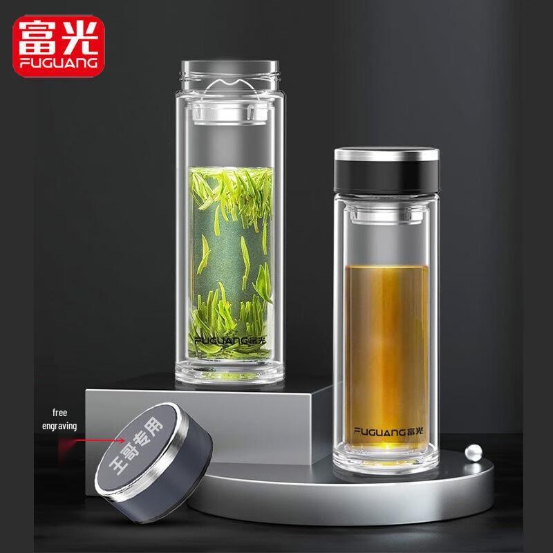 Двухслойный стеклянный стакан Fuguang Zhikang
