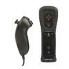 Manette de jeu - Wii - 2 en 1 - Motion Plus intégré - Sans fil - Noir