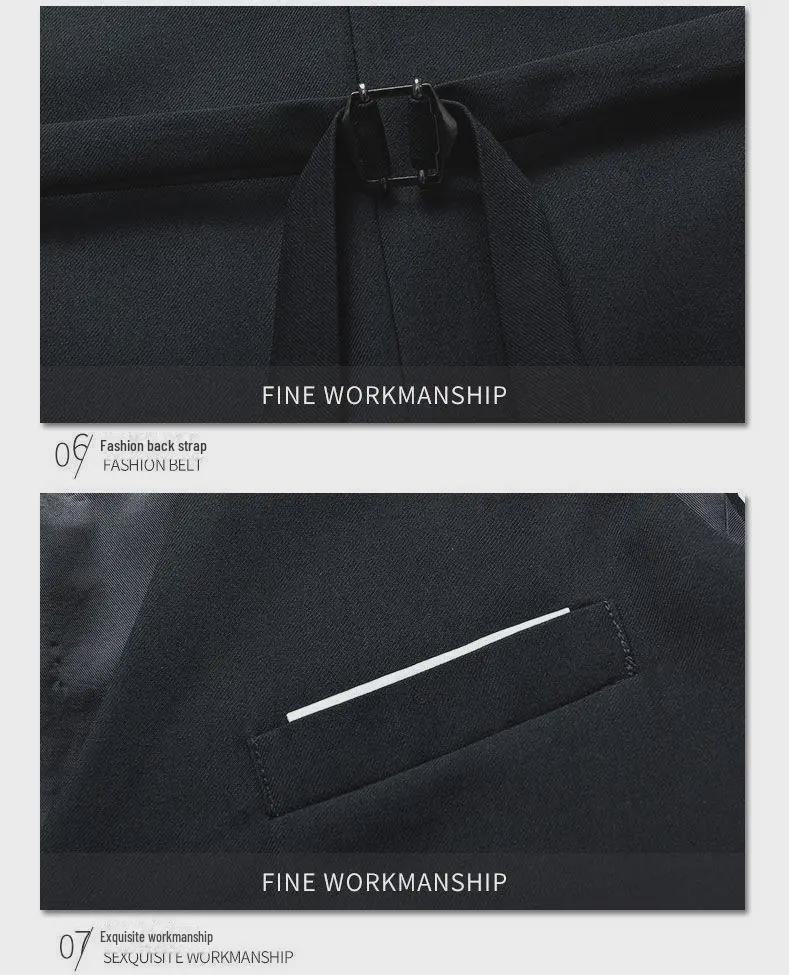 Мужской модный приталенный жилет: Стильная весна/осень в корейском и британском стиле