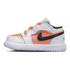 Air Jordan 1 Low ALT TD Light Madder Root Детские кроссовки Розовый Черный Белый DM8967-801