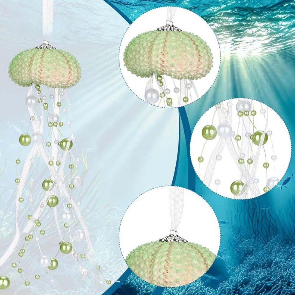 DIY Sea Shell Wind Chimes Easy to Catch Sunlight Capture Collector Jellyfish Prism Pendant Party