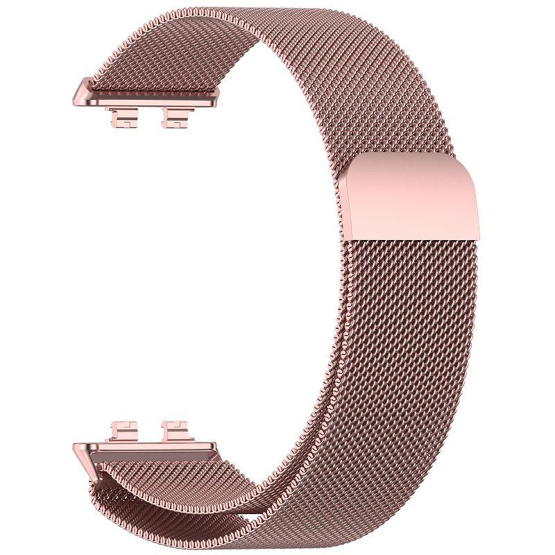 Сетчатый металлический ремешок для Huawei Watch Bands 11 из нержавеющей стали с магнитной петлей, ремешок-браслет для Huawei Band 11 Pro, металлический ремешок