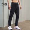 Мужские повседневные брюки, однотонные брюки для бега, спортивная одежда, спортивные штаны для бега, дышащие брюки с карманами, быстросохнущий тонкий спортивный костюм, эластичный для спортзала