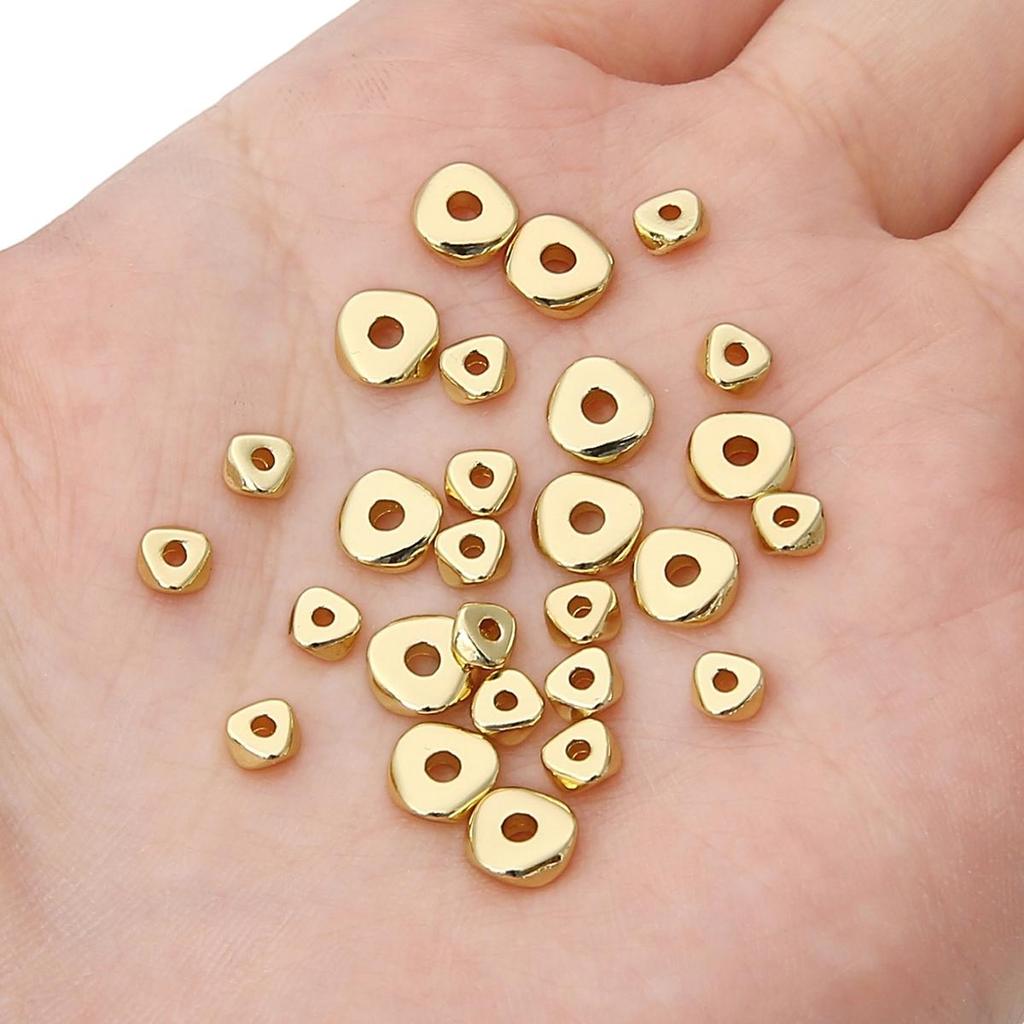 10 шт. медная треугольная перегородка из бисера для изготовления ювелирных изделий своими руками, аксессуары для рукоделия