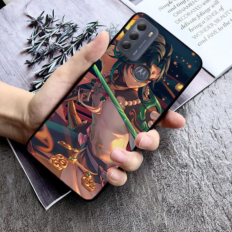 Чехол для телефона Xiao Genshin Impact для Motorola E7 Plus E32 E20 E40 Edge 20 Lite G22 G52 G20 G30 G100 G60 G50 G10 G Pure G Stylus