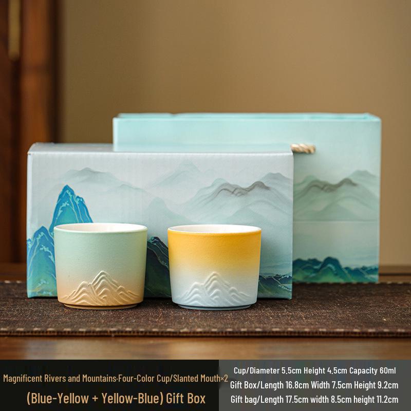 Чайный сервиз кунг-фу: Белые Фарфоровые и Керамические Чашки для Чая, Мастер-Чашка из Нефрита Цвета Бараньего Жира, Набор Пиал для Чая Подарок