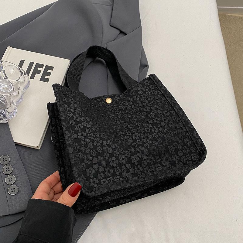 Большая вместительная холщовая сумка, женская модная сумка-тоут, женская универсальная сумка через плечо в иностранном стиле