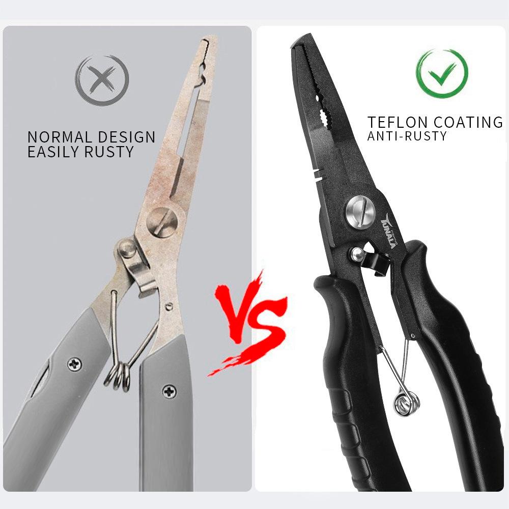 2024 портативные многофункциональные рыболовные плоскогубцы 19 см для снятия крючков, рыболовные снасти из нержавеющей стали, поплавковый контроллер, рыболовные инструменты