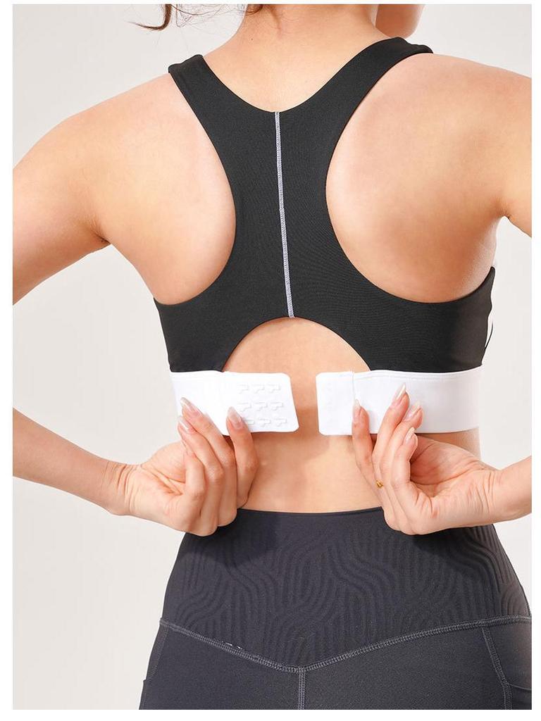 Осенне-зимний спортивный бюстгальтер колор-блок: Поддержка высокой интенсивности для бега и йоги