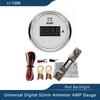 Newest 52mm Universal Ammeter Ampere Meter +/-50A +/-80A +/-150A  with Current Sensor 9-32V with Red Backlight for Car Boat