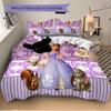 Princess Sofia'S Royal Garden Print 3Pcs Bedding Setduvet Cover With 2 Bedropillowcase Home Birthday Gift