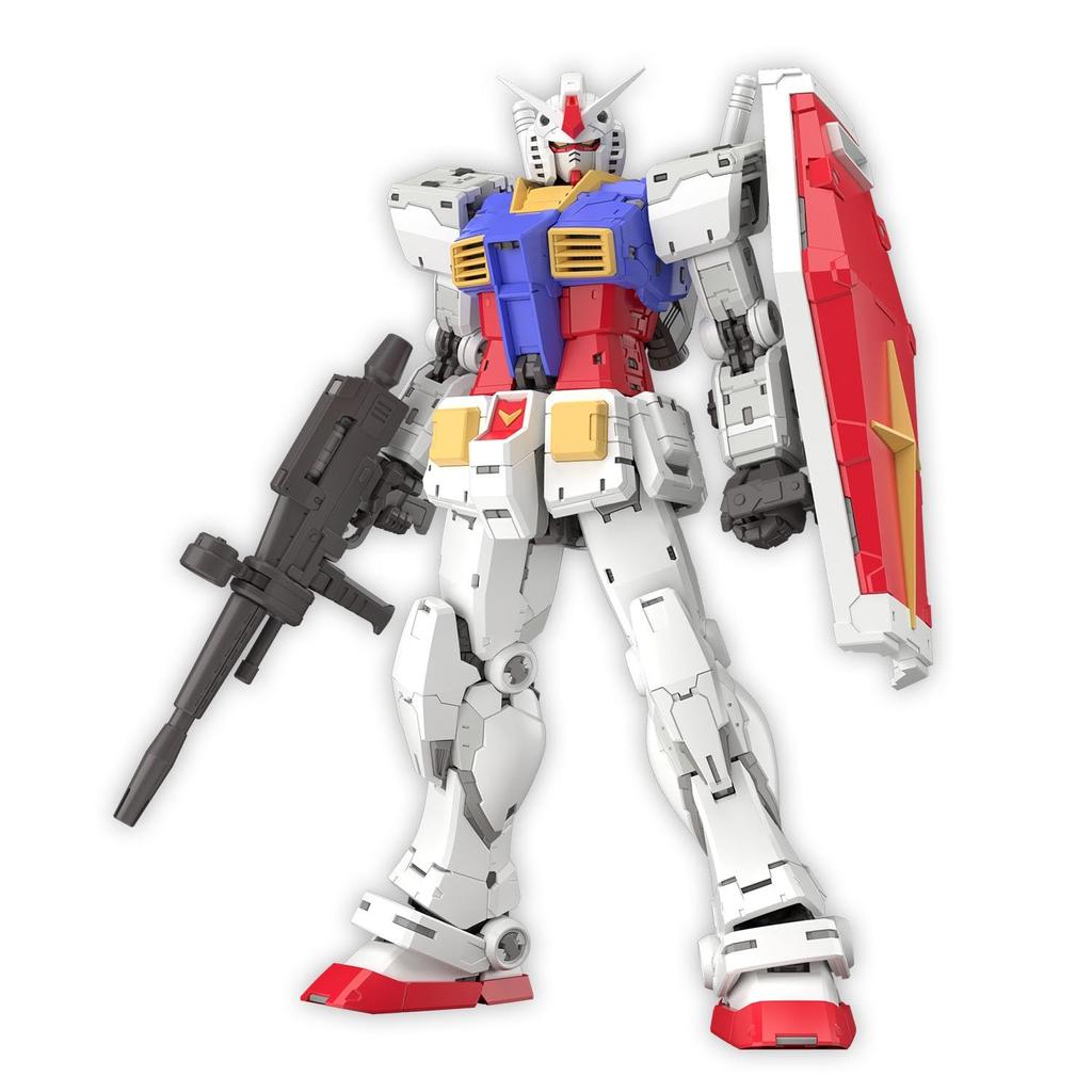 Пластиковая модель мобильного костюма Gundam Gundam RG RX-78-2 Ver.2.0 1/144 с цветовой кодировкой