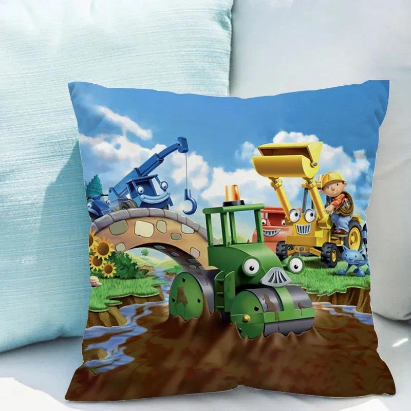 Б-Боб Строитель Декоративная наволочка для подушки x Декоративные подушки Наволочки Осеннее украшение Декор комнаты Наволочки