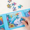 100pcs Wooden Puzzle Toys for Children Montessori Toy Space Jigsaw Puzzle Early Education Logical Thinking Training Puzzle Game
