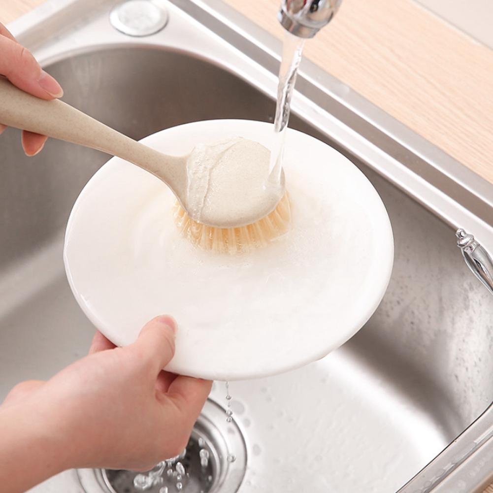 Multi Purpose Hanging Household Cleaning Long Handle Kitchen Dish Washing Brush