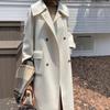 WT108 Autumn and Winter New Style Classic Casual Versatile Woolen Coat Women's High-end Double-sided Wool Coat