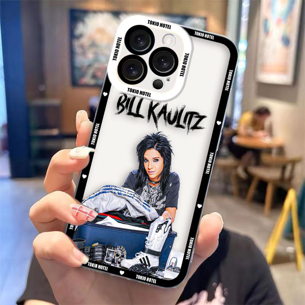 Tokio H-Hotel B-Bill K-Kaulitz Прозрачный чехол для телефона для Samsung A72 A71 A57 A56 A55 A53 A52 A51 A36 A35 A33 A32 A26 A24 A23 A22 Чехол