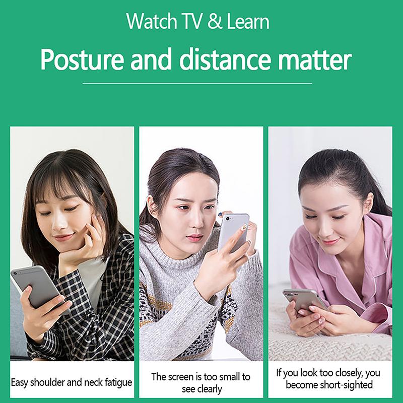 9/10-дюймовый 3D-экранный усилитель, мобильный телефон, видеоувеличитель, для смартфона, увеличенный экран, подставка для телефона, мобильный