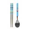 Leburn Tangtang Special Forces Slim Spoon Vacuum Chopsticks, Mixed Colors, Spoon + Chopsticks