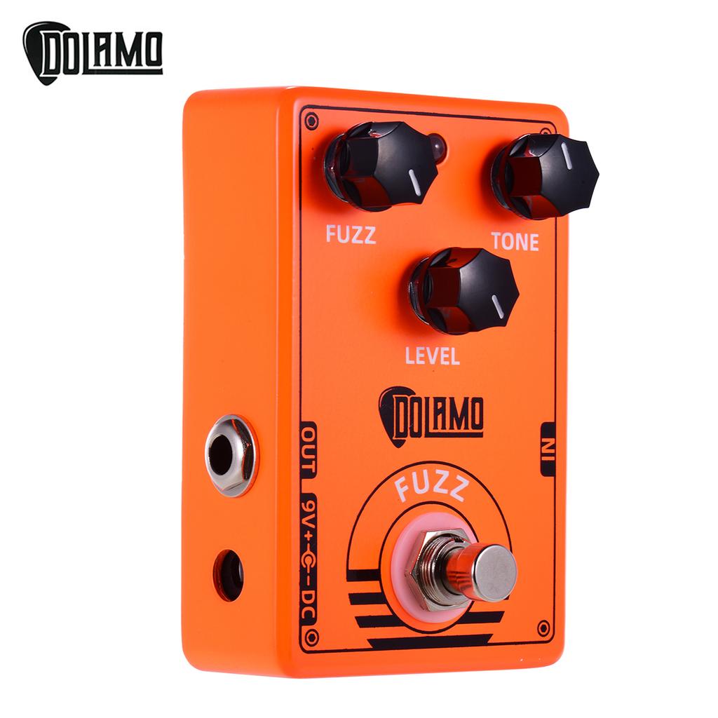 Педаль эффектов Dolamo D-2 FUZZ с True Bypass для электрогитары