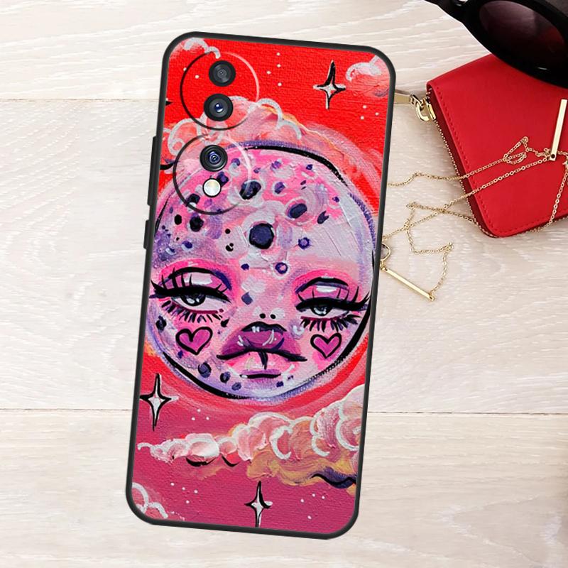 Indie Kids Aesthetic Hippie Acid Trip Case For Honor Magic 8 5 6 7 Lite X9a X9b X9c X9d X8b X8c Win 50 70 90 200 400 Pro Cover