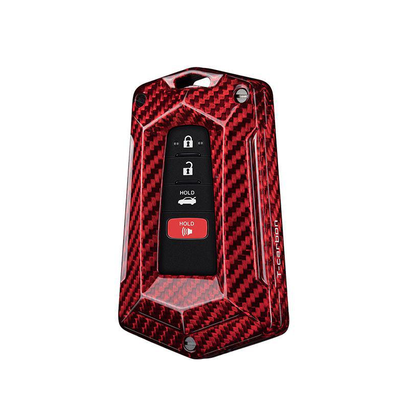 Кейс для ключа из настоящего углеволокна для Toyota Prado Izoa CHR Camry 8-го поколения