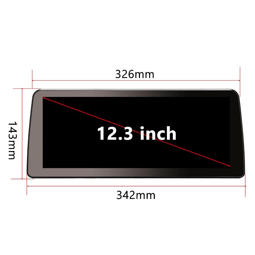 12,3-дюймовый Android автомобильный радиоприемник Carplay мультимедийный плеер для BMW X1 E84 GPS-навигация Авто Стерео Bluetooth DSP 4G WiFi