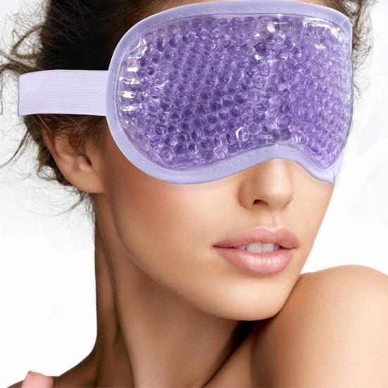 Adjustable Fasten Tape Relieve Fatigue Massage Eye Cover Hot Cold Therapy Soothing Gel Eye Sleeping Cover Sleep Accessory