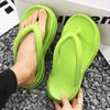 Мода 2024 года, новые летние мужские шлепанцы на платформе из ЭВА, большой размер 39-46, модные спортивные сандалии для отдыха, пляжная обувь для купания