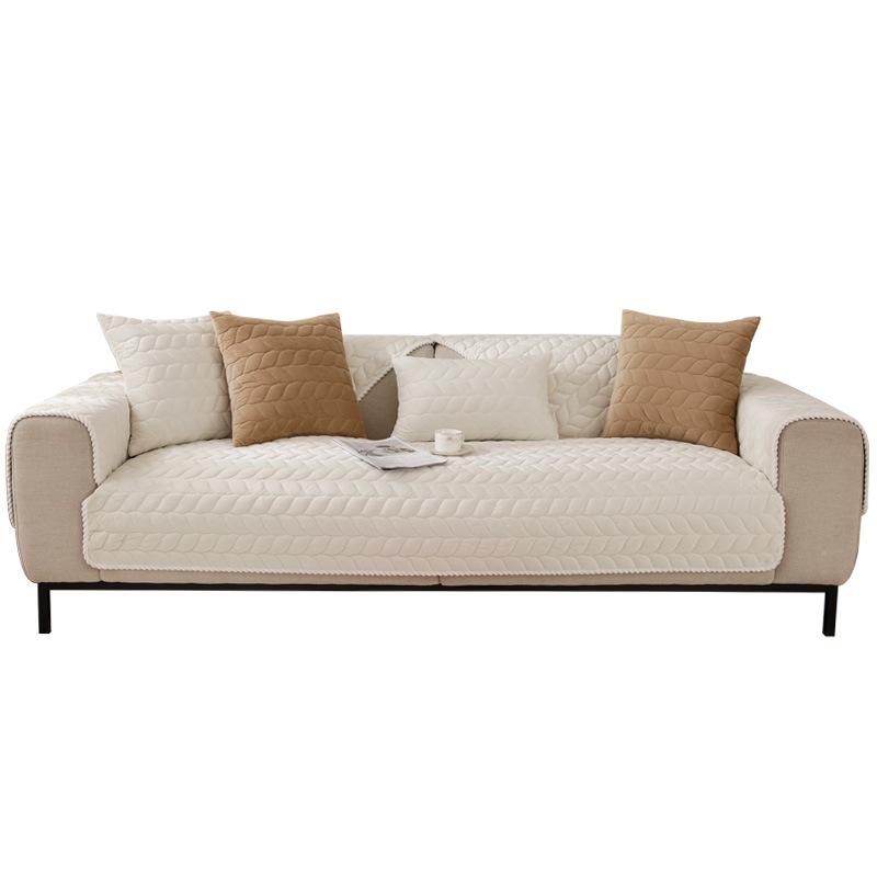 Factory Goods, Family Cool Ns Sofa Cushion, Simple Seat Cushion, Autumn And Winter Plush Sofa Cover, Retro Sofa Towel