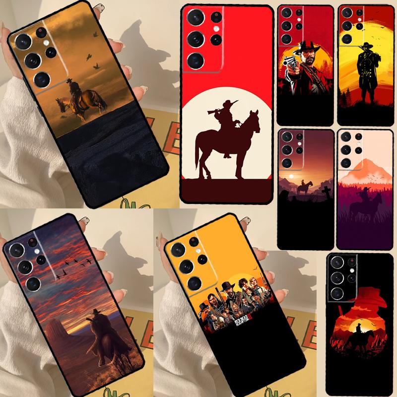 Чехол Red Dead Redemption 2 для Samsung Galaxy S23 S20 FE S21 S22 Ultra Note 20 S10e S8 S9 S10 Note 10 Plus