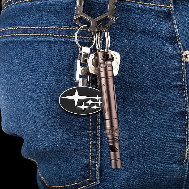 Car Keychain Car Emblem Gift with Key Ring Auto Accessories For Subaru Forester Crosstrek Outback Impreza XV Tribeca Ascent Legacy Levorg Mpreza