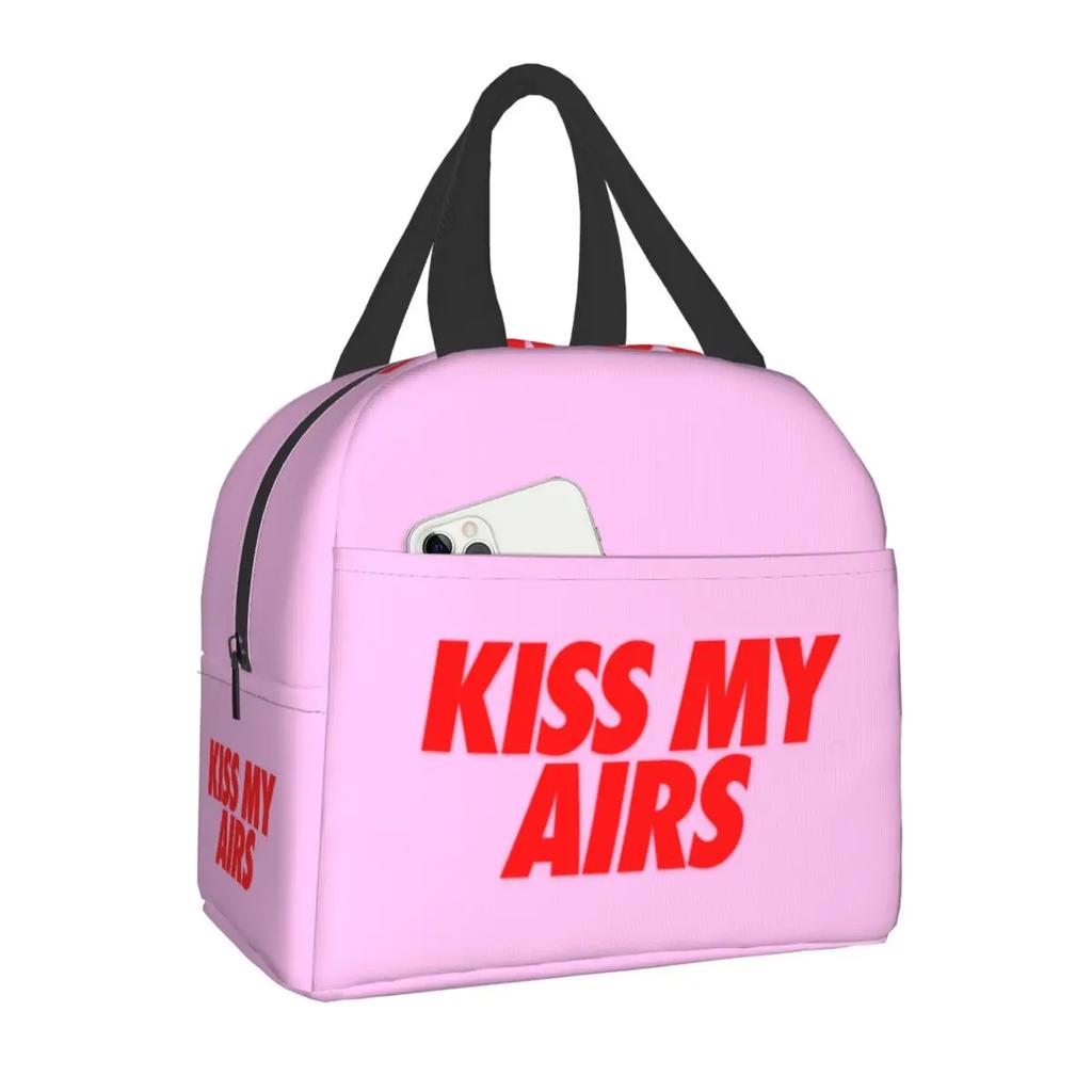 Kiss My Airs портативный ланч-бокс для женщин, детей, школьников, термохолодильник, сумки для еды, сумка для хранения на открытом воздухе, для пикника