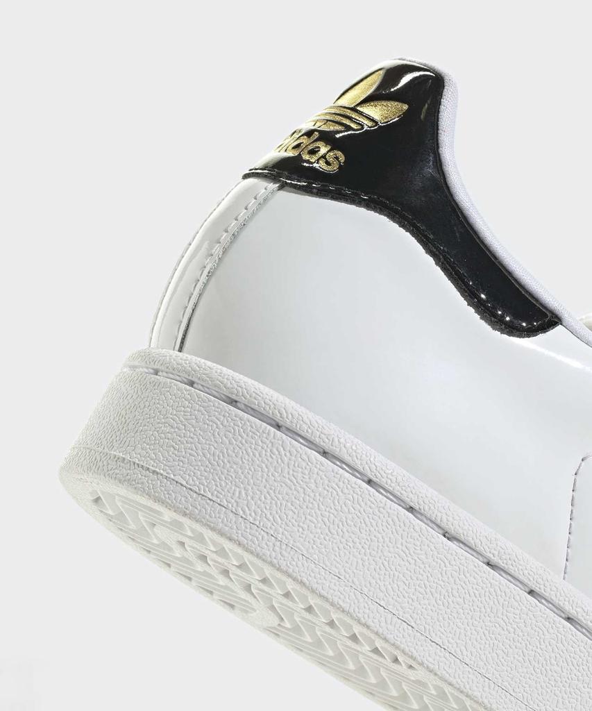 adidas Superstar II - Белый:черный:Золотой / Js4010