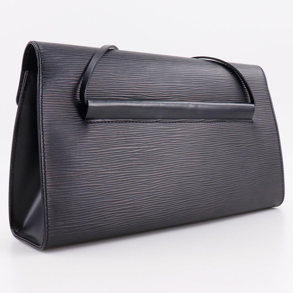 Louis Vuitton Dinar Shoulder Bag M52022 Noir Black Epi Leather Women Used