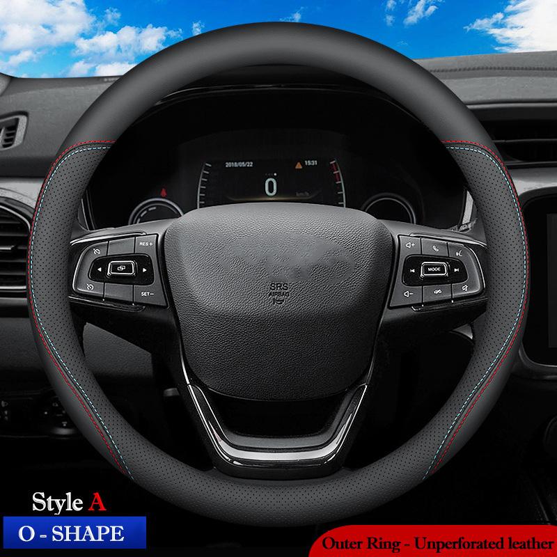 O D Shape Car Steering Wheel Cover For Chery Tiggo 5X 7 9 3X 7 8 Plus Pro Arrizo 5 8 GT GX Auto Non-slip Accessories 2023 2024