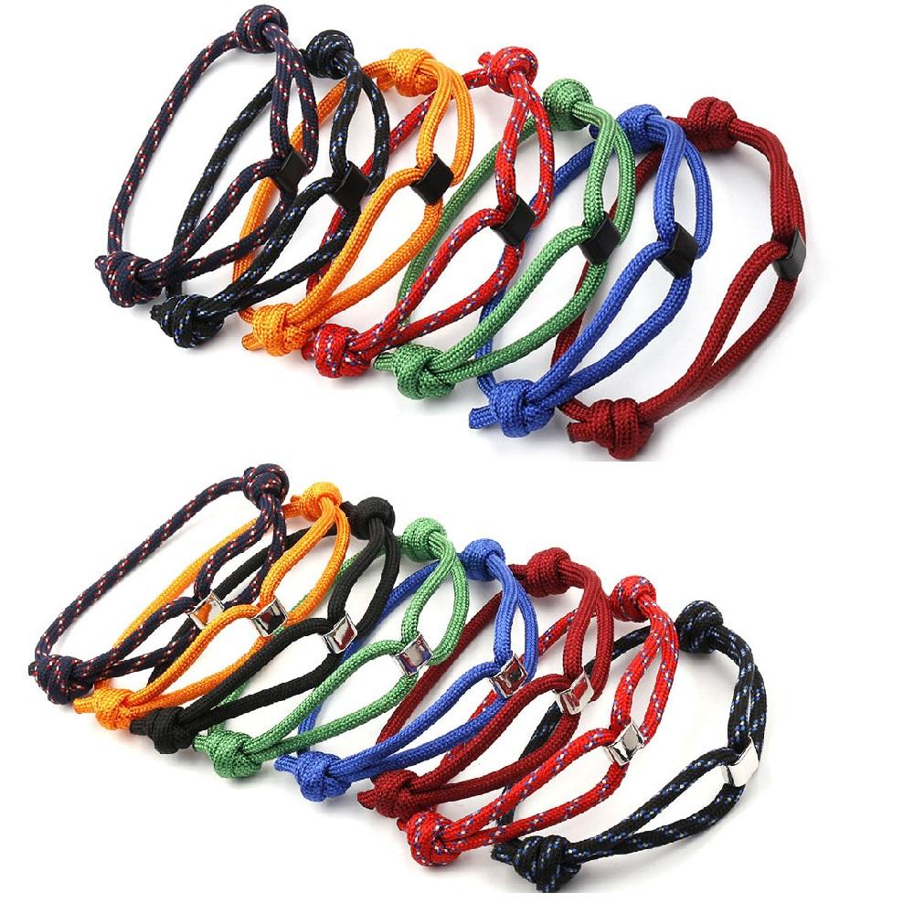 Lucky Men Women Sauvignon Blanc Knot Rope Bracelet For Lovers Distance Couple Bracelet Minimalist Yoga Meditation