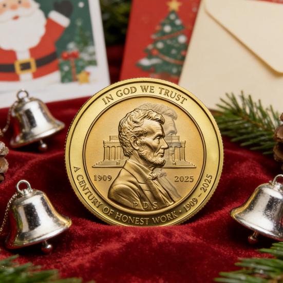 1/2/3 шт. Последний цент Монета 'Конец эпохи' Пенни 1793-2025 Последний цент Коллекционная монета Сувенирный жетон Для любителей истории Памятный подарок