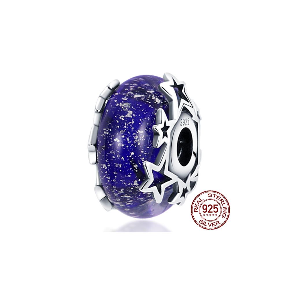 Charms Fit Diy Original Bracelet Real S925 Sterling Silver Beads Luminou Pendants Firefly Ocean Series Dangle Fine Jewelry